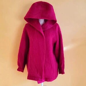 PHILIPPE VENET RARE VINTAGE HOODED TOP WITH A PAIR OF SLIDE SIDE POCKETS